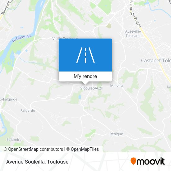 Avenue Souleilla plan