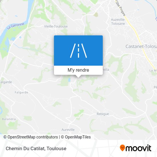 Chemin Du Catilat plan