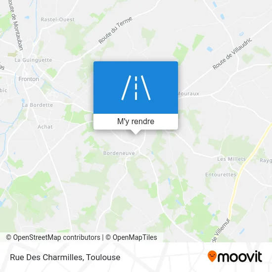 Rue Des Charmilles plan