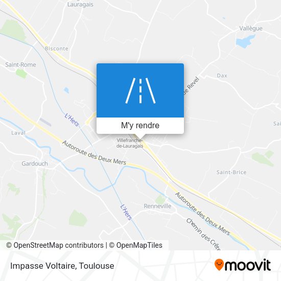 Impasse Voltaire plan