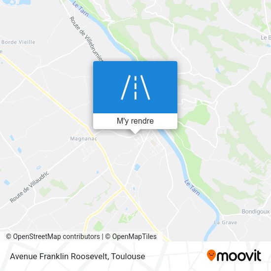 Avenue Franklin Roosevelt plan