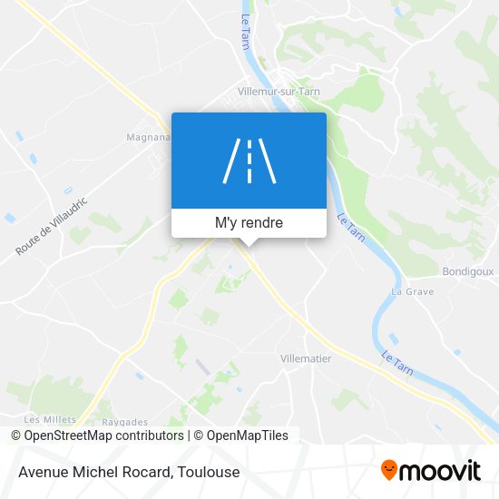 Avenue Michel Rocard plan