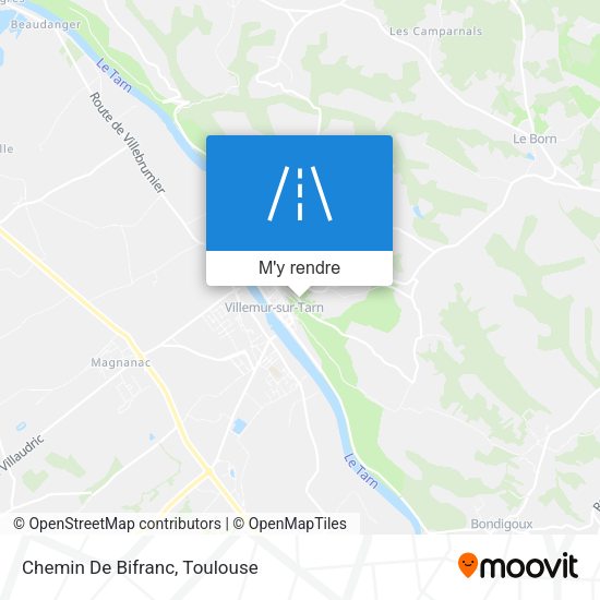 Chemin De Bifranc plan