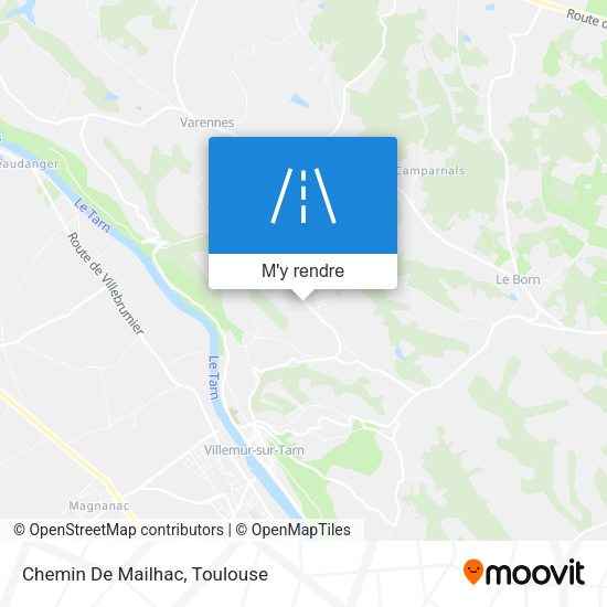 Chemin De Mailhac plan
