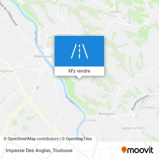 Impasse Des Anglas plan