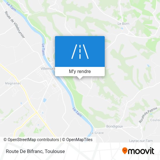 Route De Bifranc plan