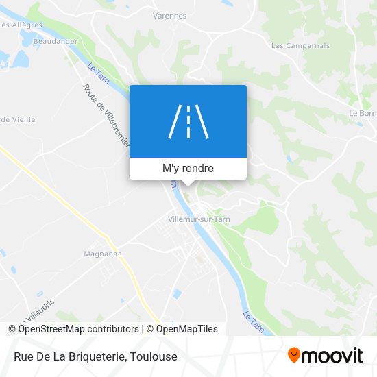 Rue De La Briqueterie plan