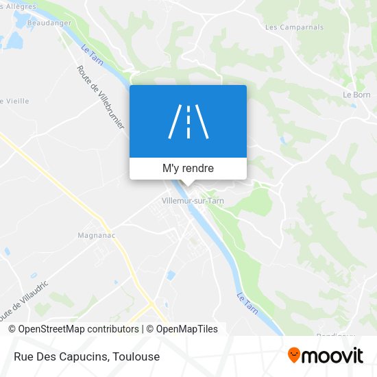Rue Des Capucins plan