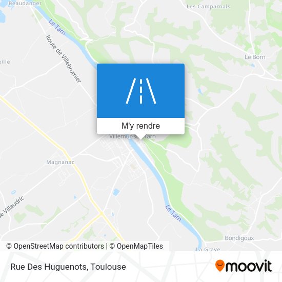 Rue Des Huguenots plan