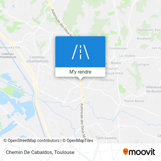 Chemin De Cabaldos plan