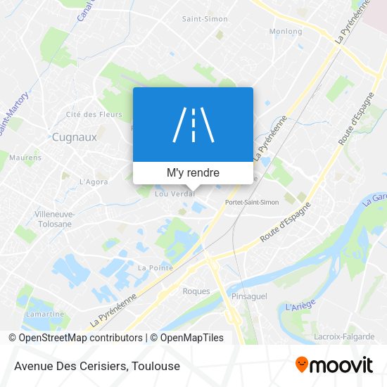 Avenue Des Cerisiers plan