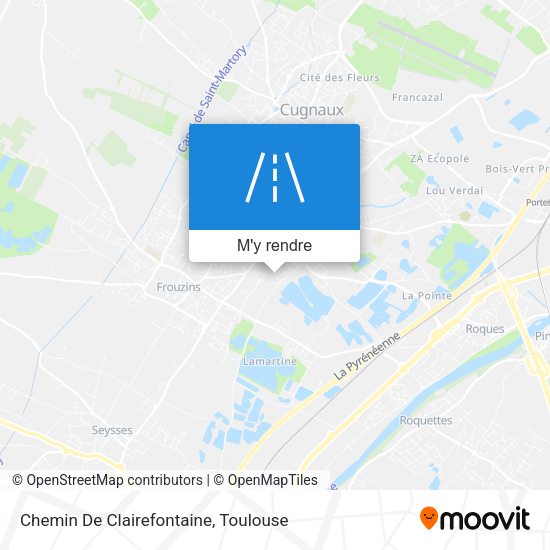 Chemin De Clairefontaine plan