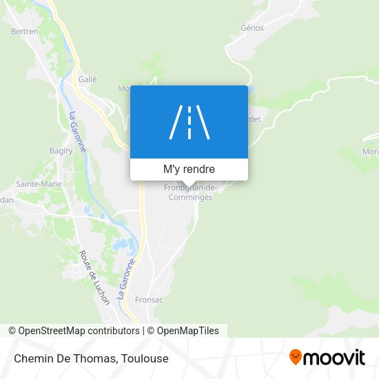 Chemin De Thomas plan