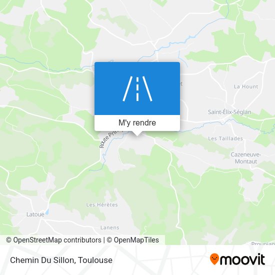 Chemin Du Sillon plan