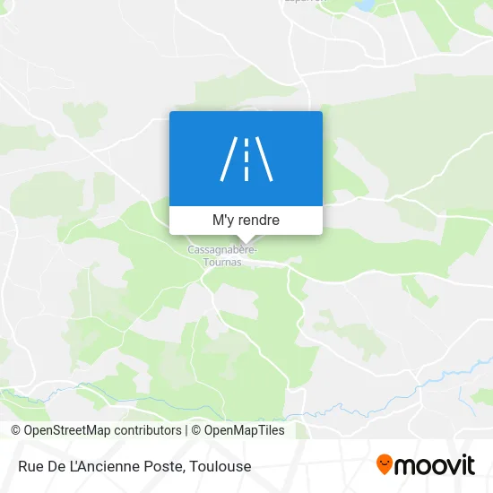 Rue De L'Ancienne Poste plan