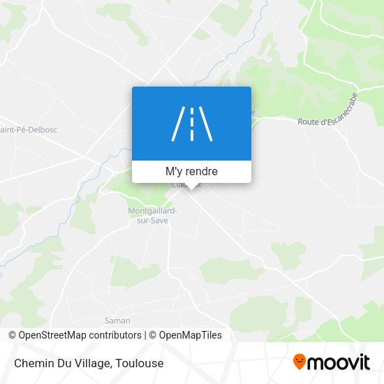 Chemin Du Village plan