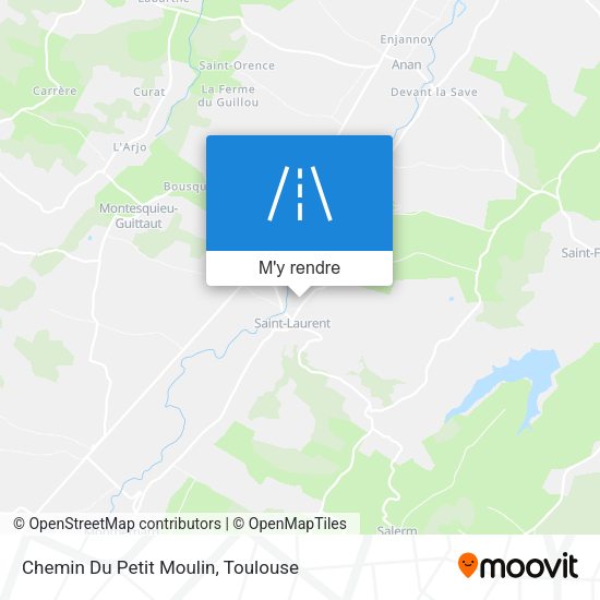 Chemin Du Petit Moulin plan