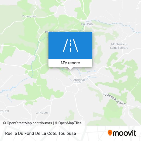Ruelle Du Fond De La Côte plan