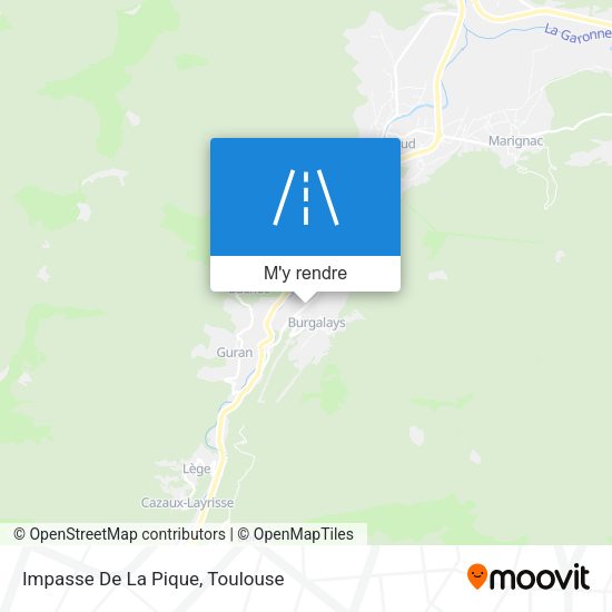 Impasse De La Pique plan