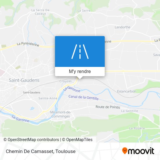 Chemin De Camasset plan