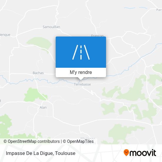 Impasse De La Digue plan