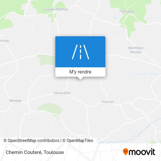 Chemin Couteré plan