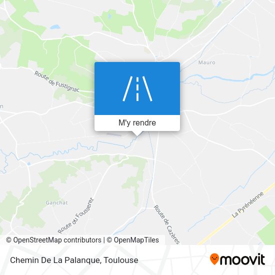 Chemin De La Palanque plan