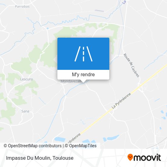 Impasse Du Moulin plan