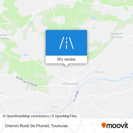 Chemin Rural De Plumet plan