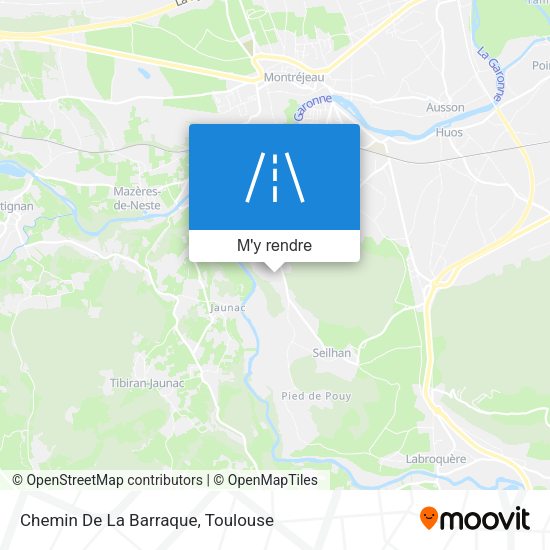 Chemin De La Barraque plan