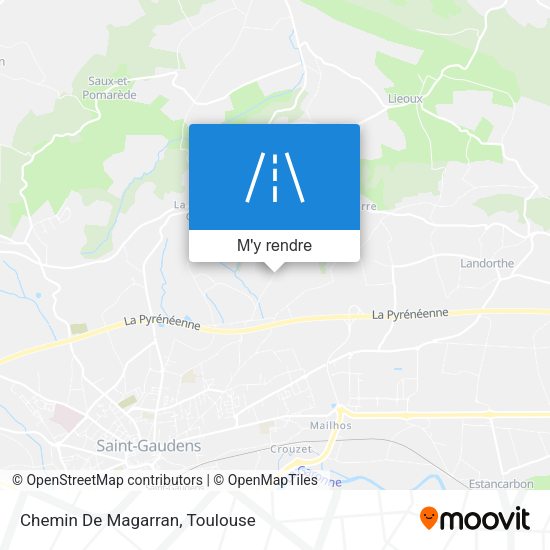 Chemin De Magarran plan