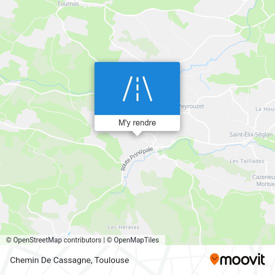 Chemin De Cassagne plan