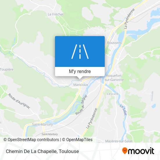 Chemin De La Chapelle plan