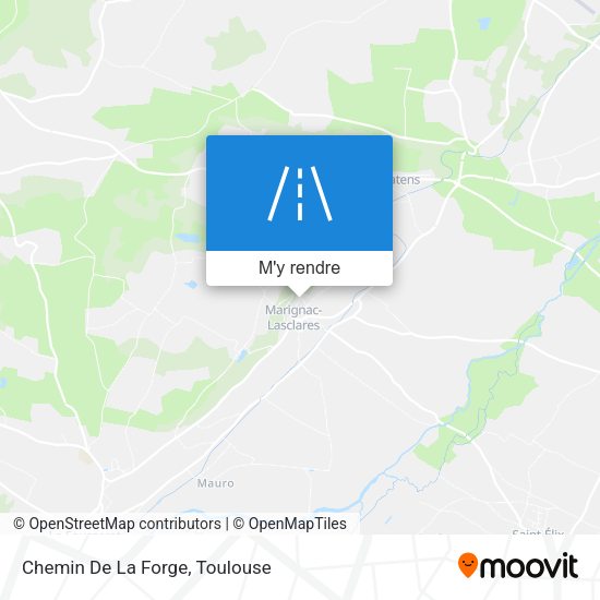 Chemin De La Forge plan