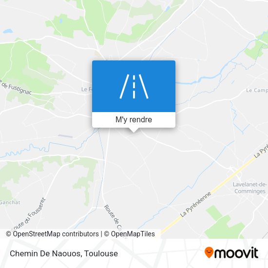 Chemin De Naouos plan