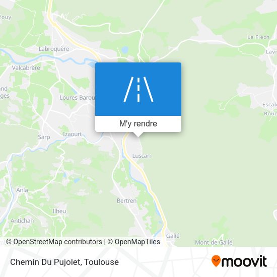 Chemin Du Pujolet plan