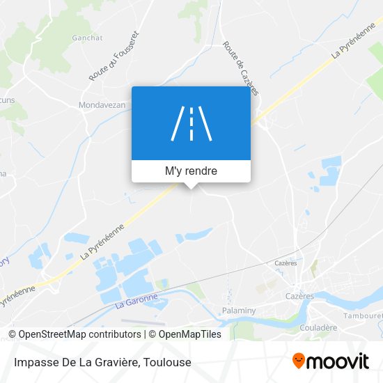 Impasse De La Gravière plan
