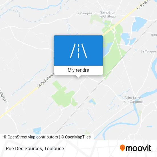 Rue Des Sources plan