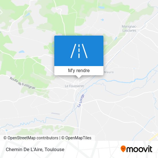 Chemin De L'Aire plan