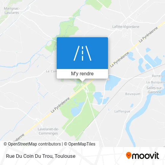 Rue Du Coin Du Trou plan