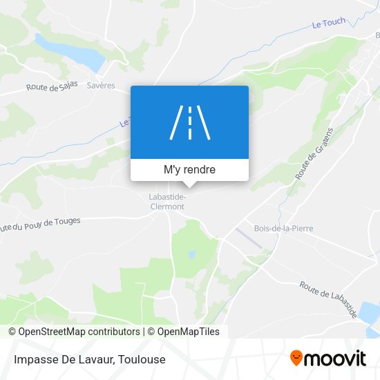 Impasse De Lavaur plan