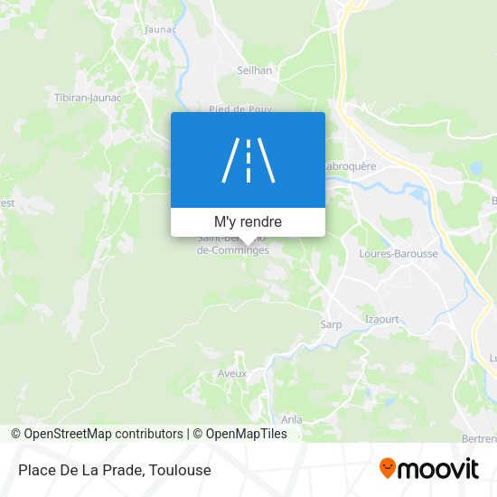 Place De La Prade plan