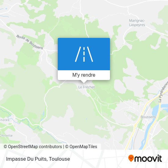 Impasse Du Puits plan