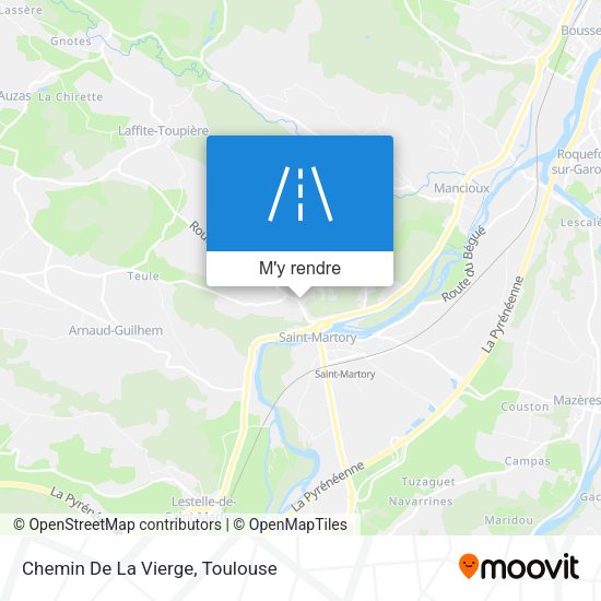 Chemin De La Vierge plan