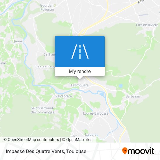 Impasse Des Quatre Vents plan