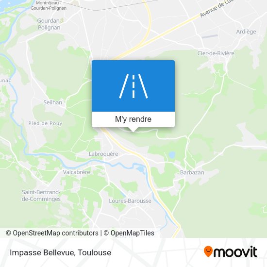 Impasse Bellevue plan