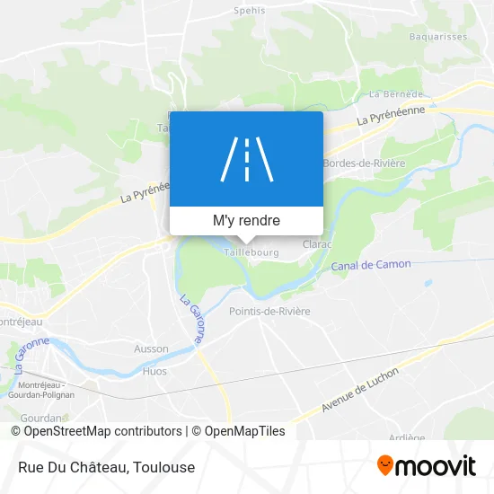 Rue Du Château plan