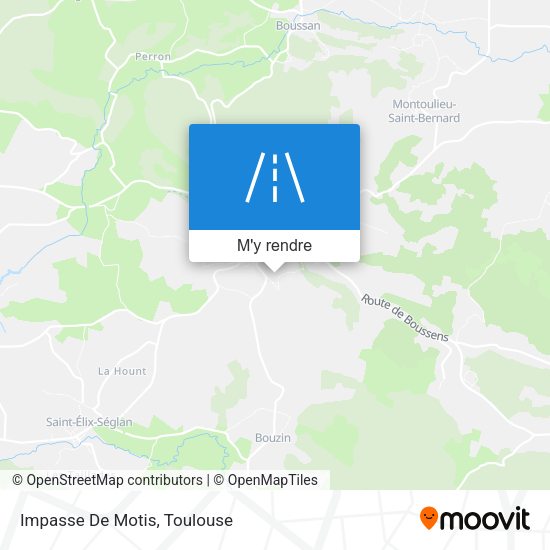 Impasse De Motis plan