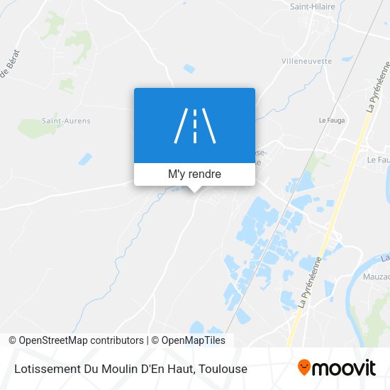 Lotissement Du Moulin D'En Haut plan