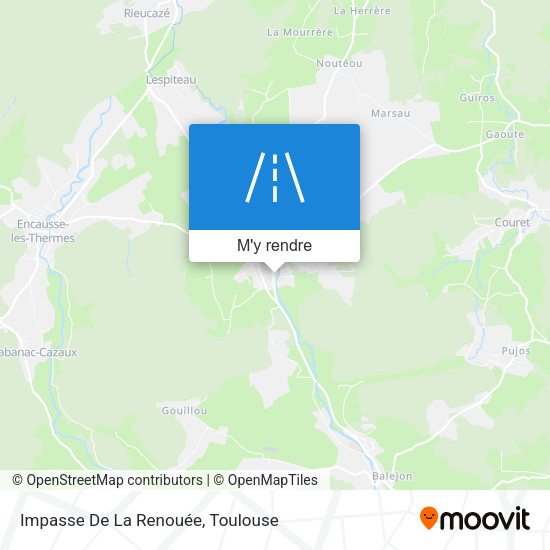 Impasse De La Renouée plan